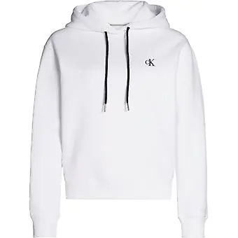 CK HOODIE WOMAN BRIGHT WHITE