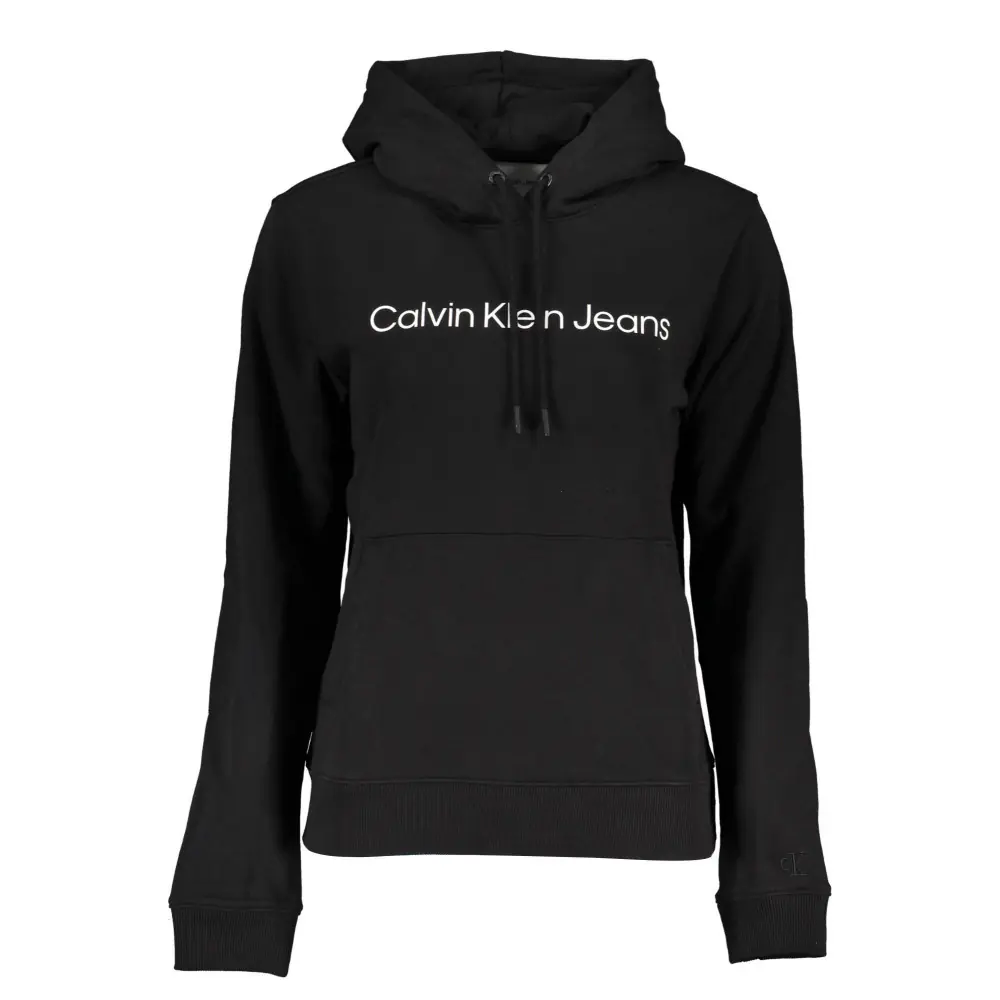 CK HOODIE WOMAN BLACK