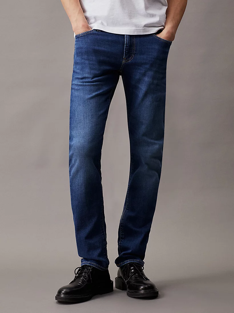 CK SLIM JEANS DENIM DARK