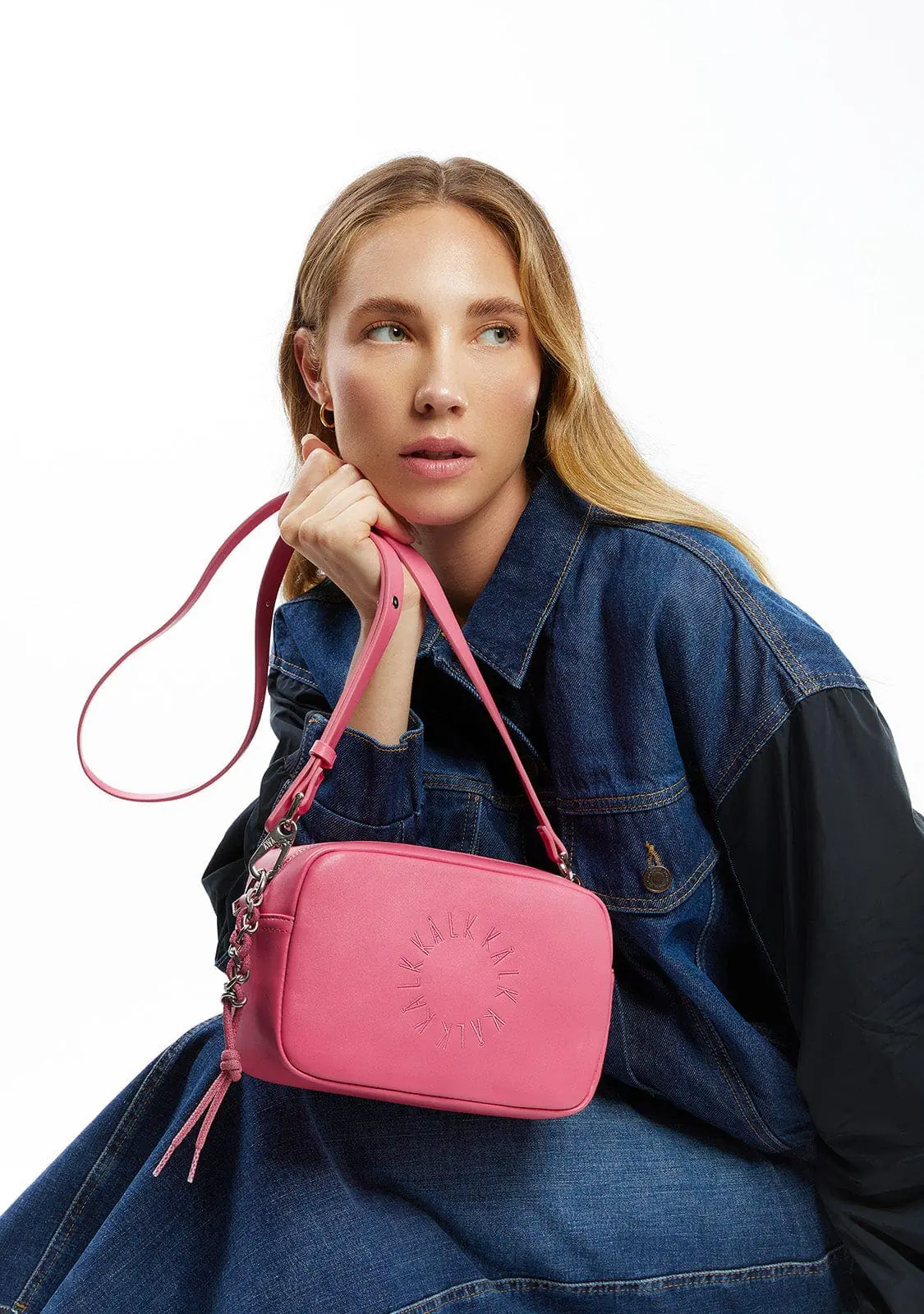 KALK CROSSBODY BAG FUCHSIA