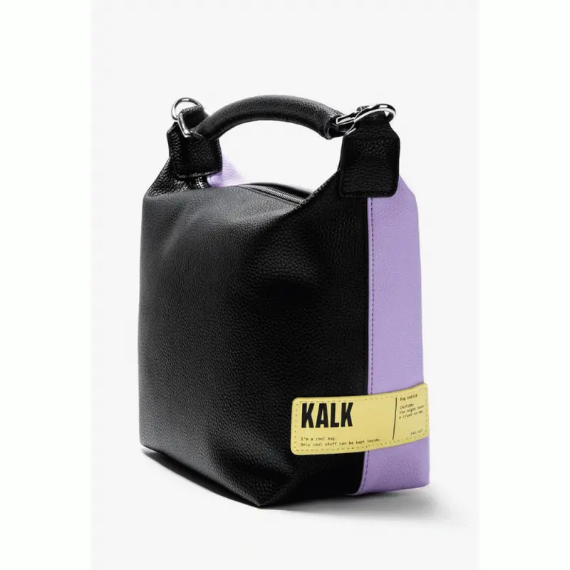 KALK SOFT BAG BLACK PURPLE