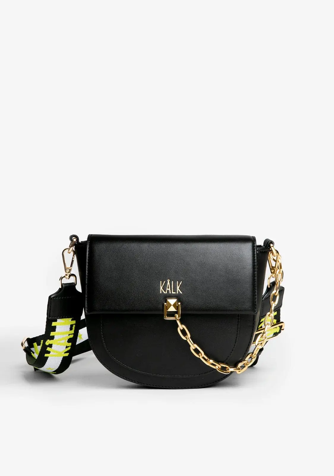 KALK LOGO BAG BLACK