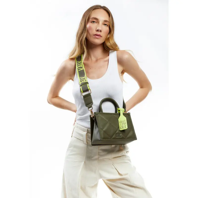 KALK MID TOTE BAG KHAKI