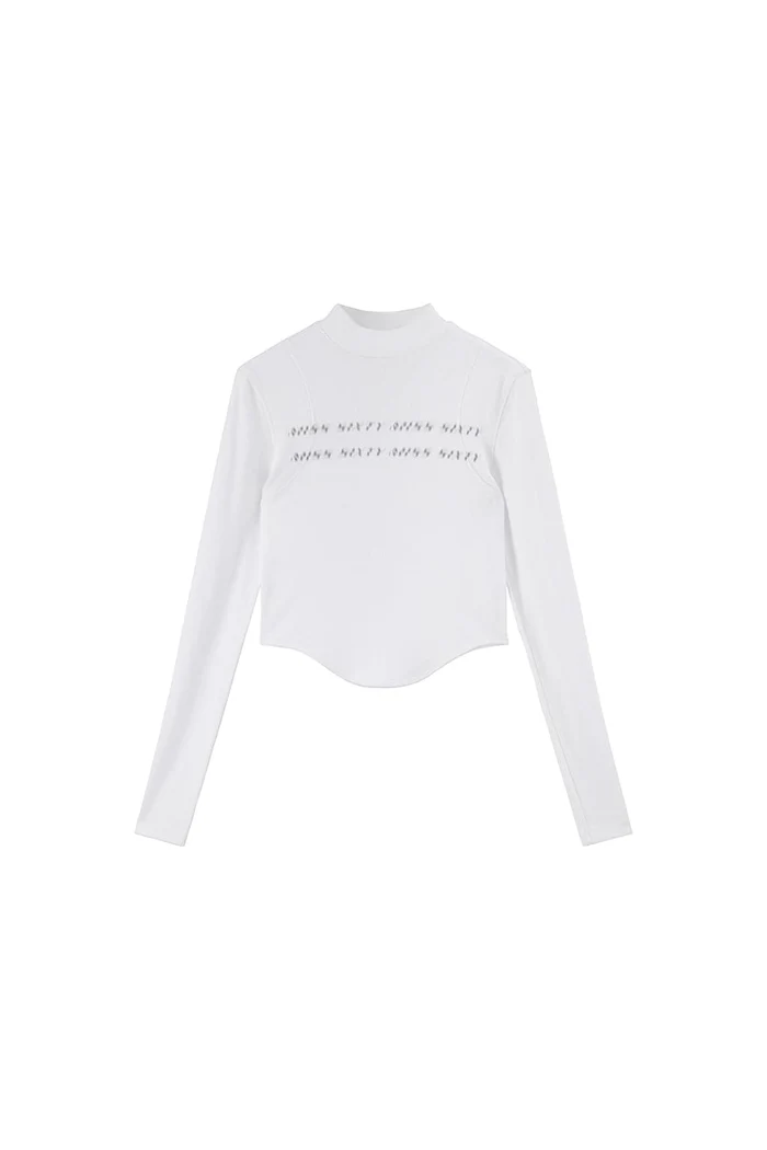 MISS SIXTY LONG SLEEVE  BRIGHT WHITE M