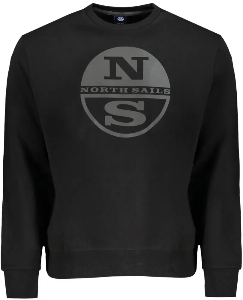 NS SWEATER BIG LOGO BLACK