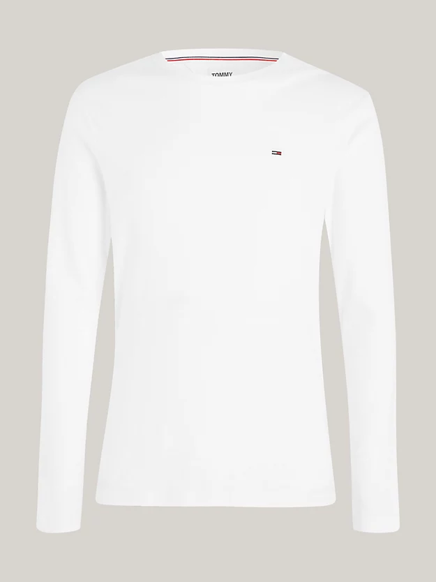 TJ RIB TEE WHITE