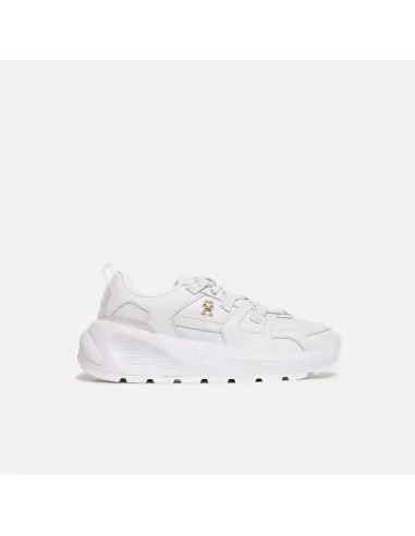 TH LEATHER TRAINERS WOMAN WHITE
