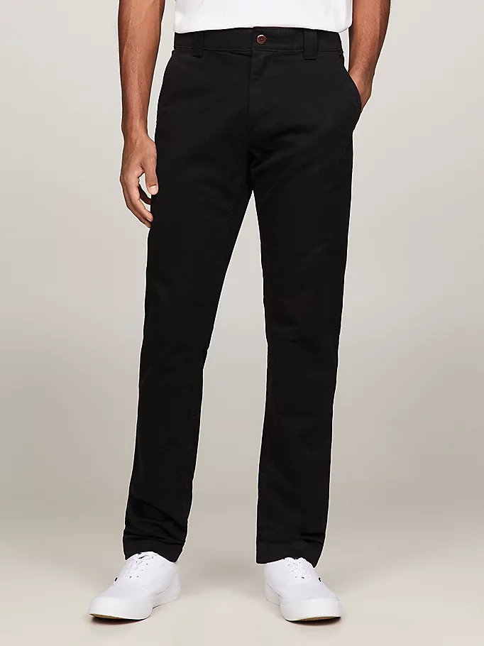 TOMMY SCANTON CHINO BLACK