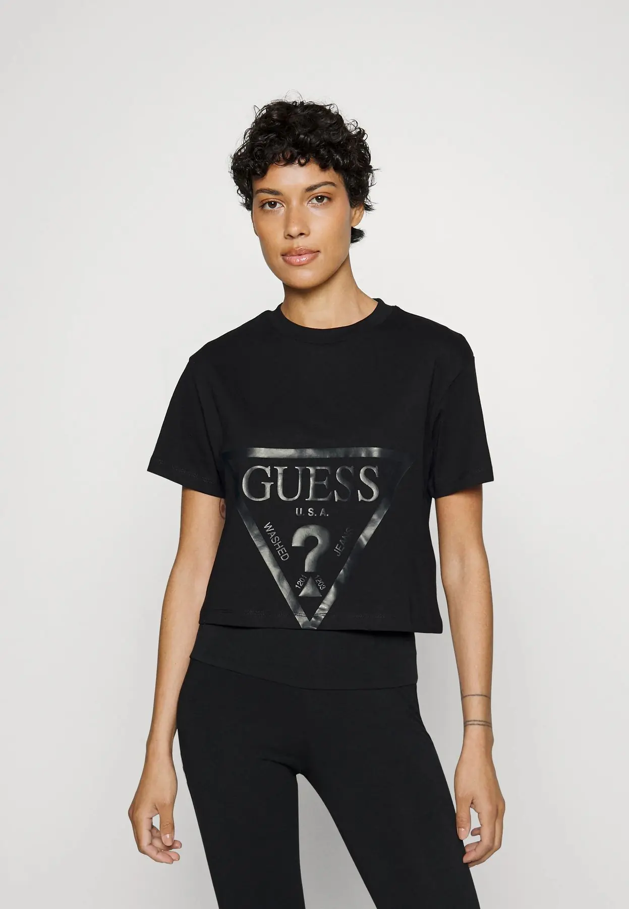 GUESS T-SHIRT BLACK