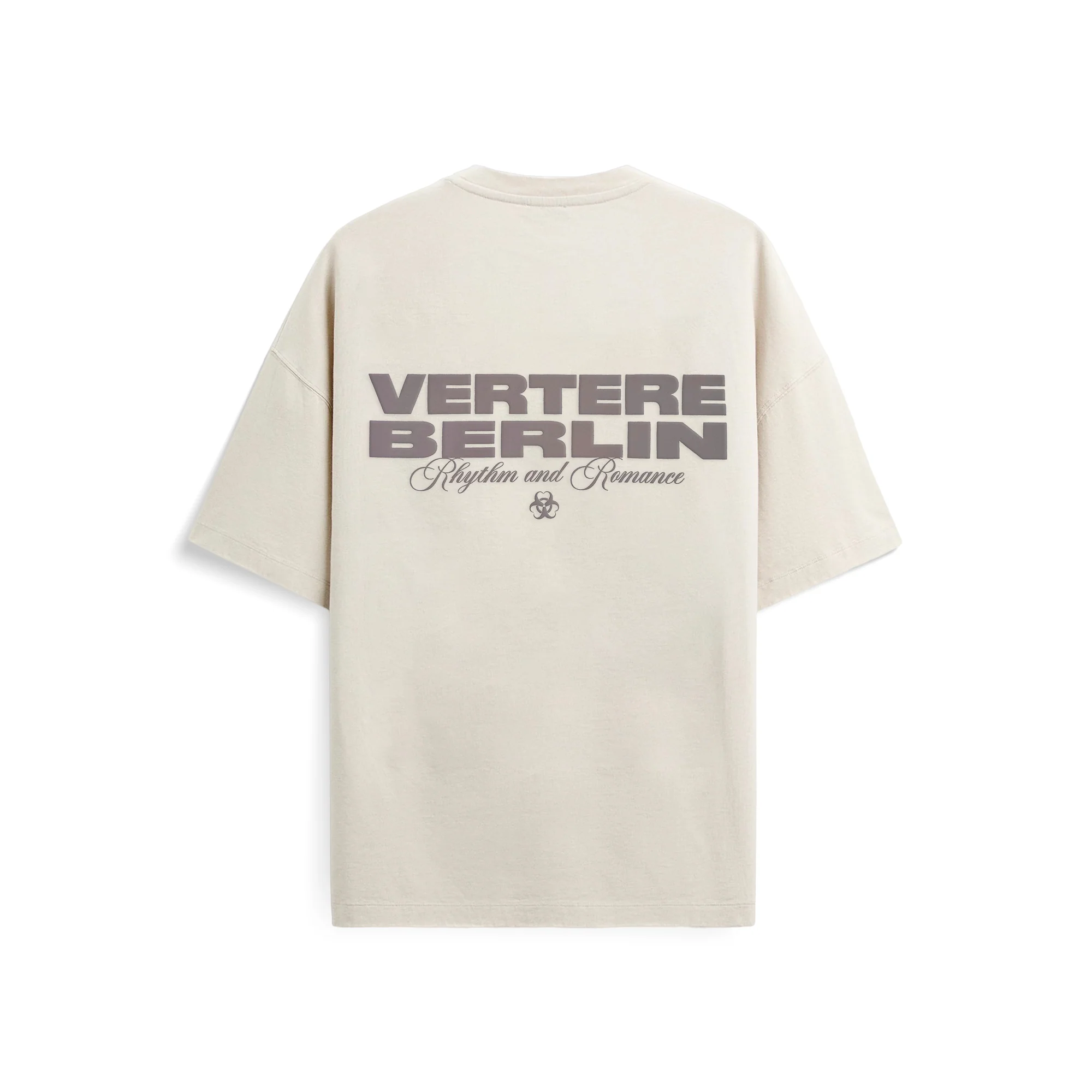 STUDIO LOGO TSHIRT-BEIGE XL