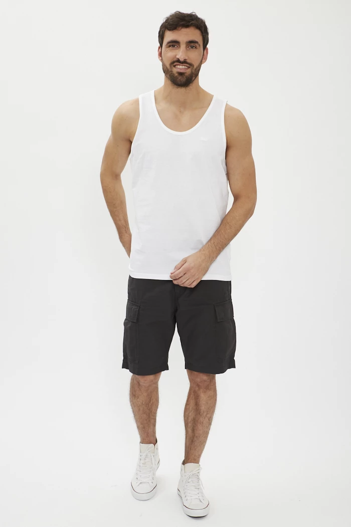 LEVIS VEST TOP WHITE