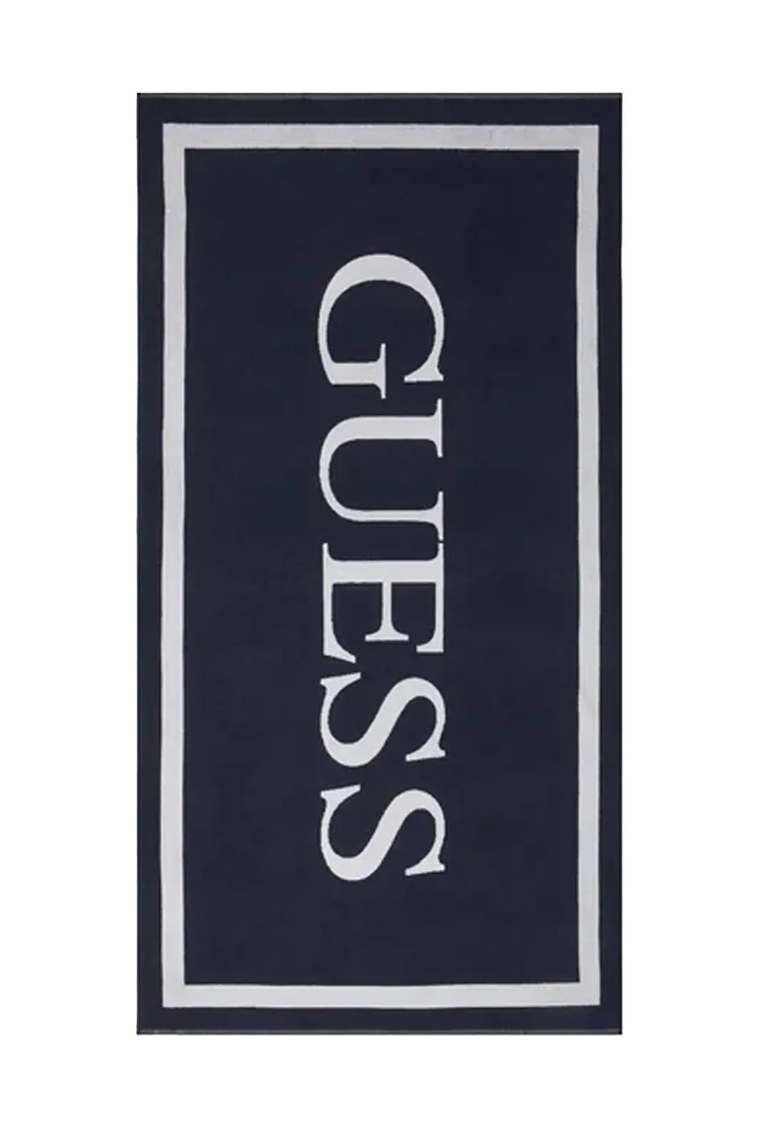 GUESS TOWEL BLUE / WHITE