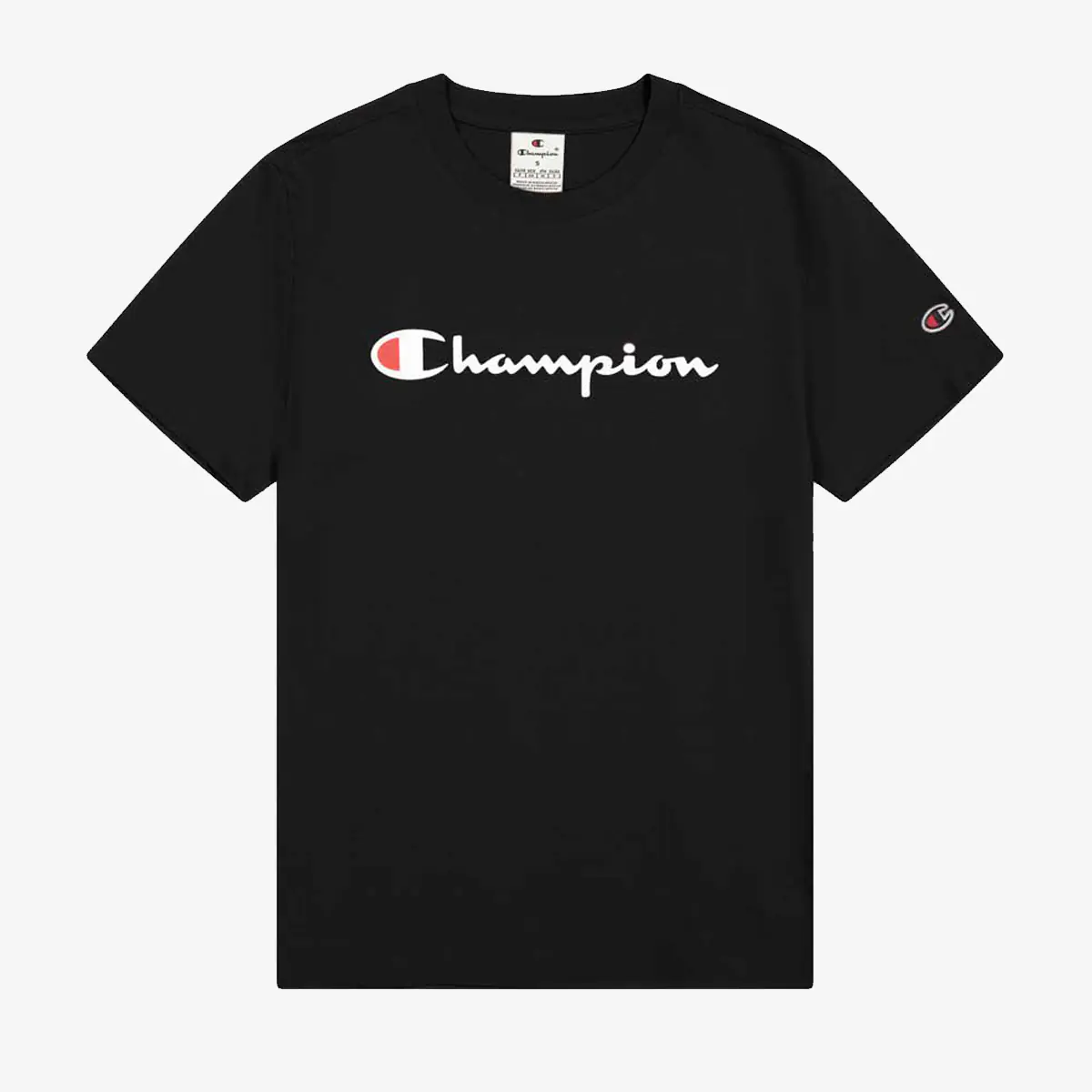 CHAMPION T-SHIRT BLACK