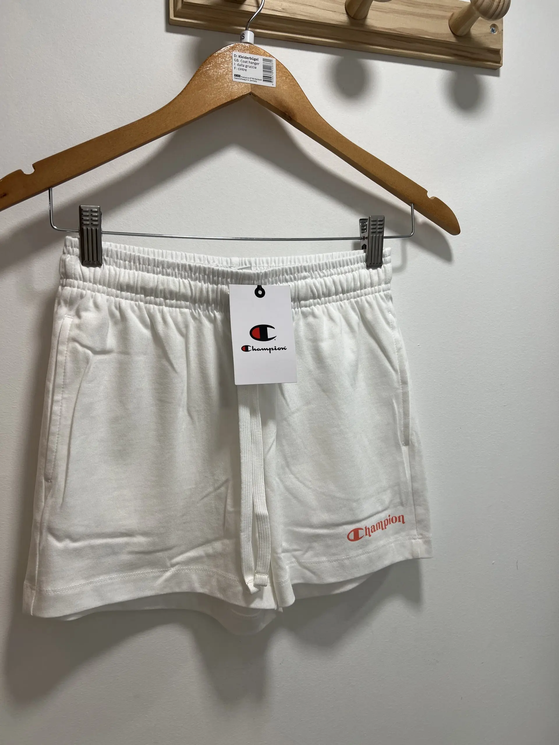 CHAMPION SHORTS WHITE