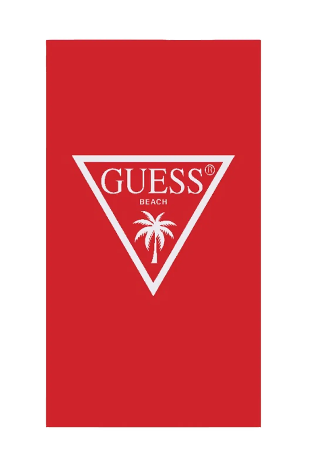 GUESS TOWEL RED