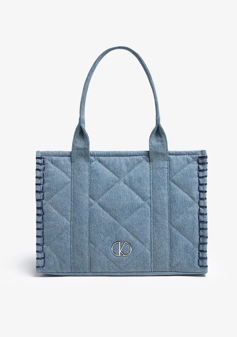 KALK SHOPPING BAG DENIM