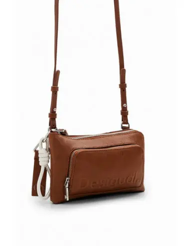 DESIGUAL CROSSBODY BROWN