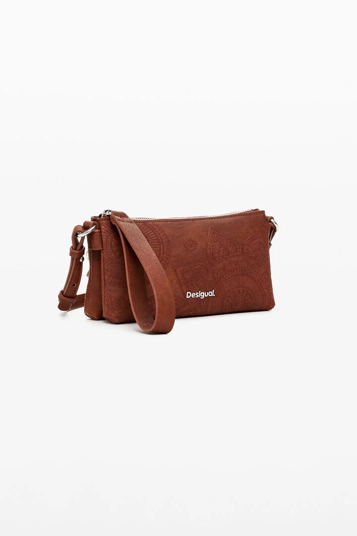 DESIGUAL CROSSBORDY BROWN