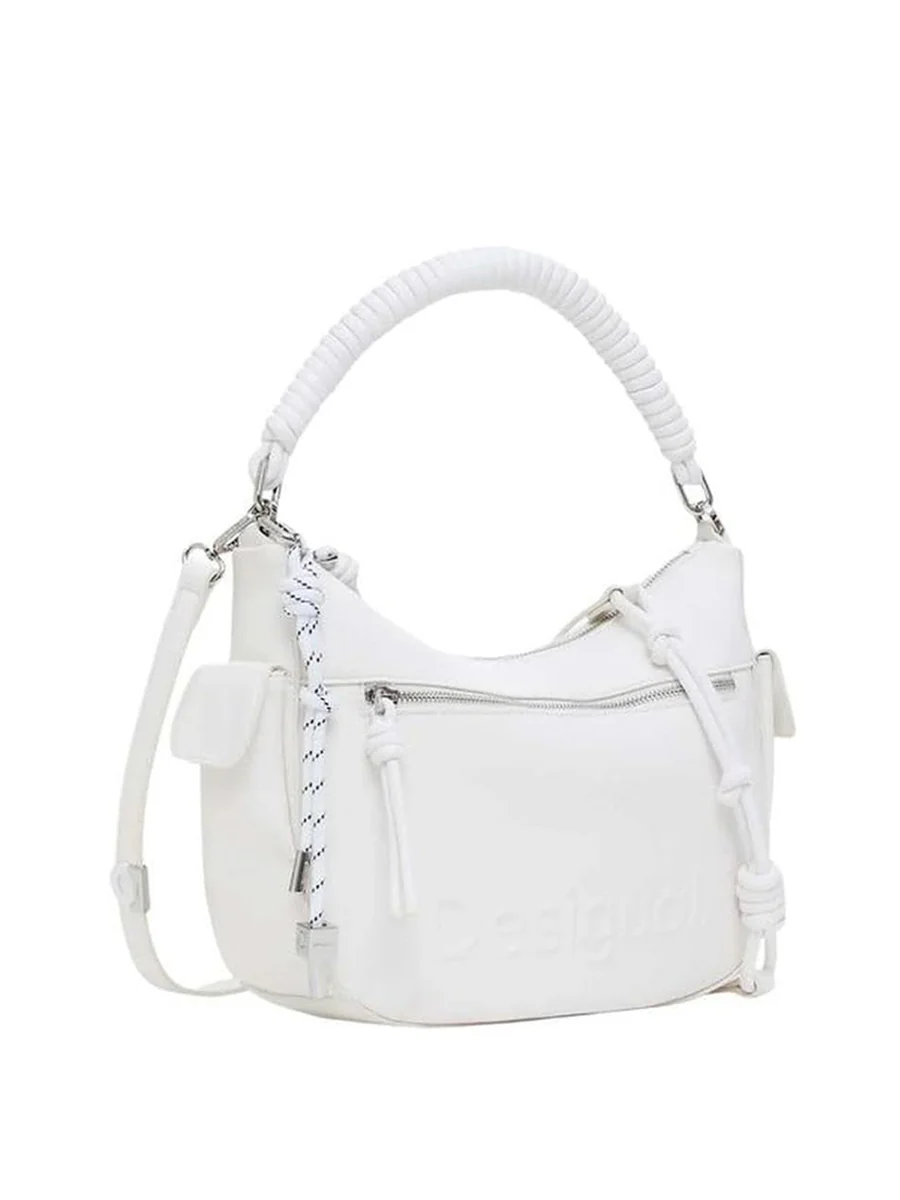 DESIGUAL BAG WHITE