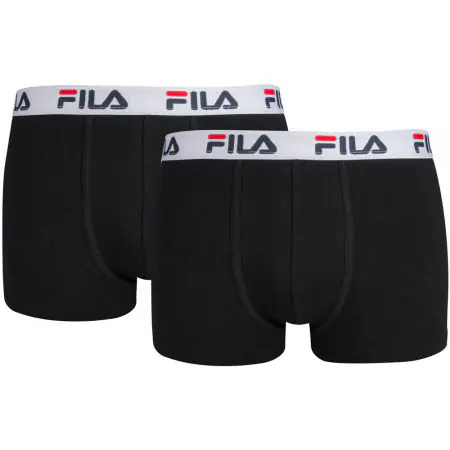 FILA MEN 2PK BOXERS BLACK