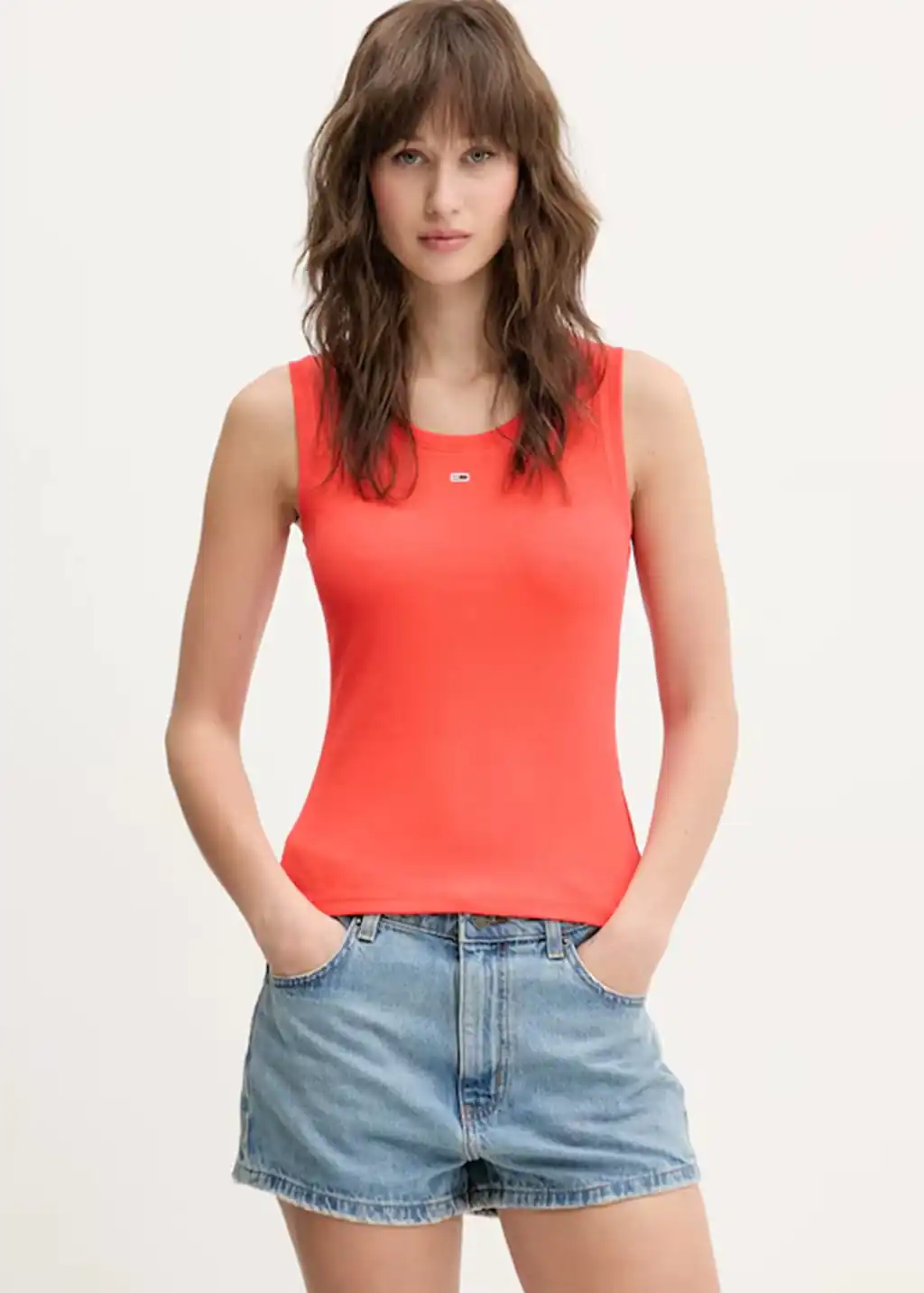 TJ TANK TOP CORAL