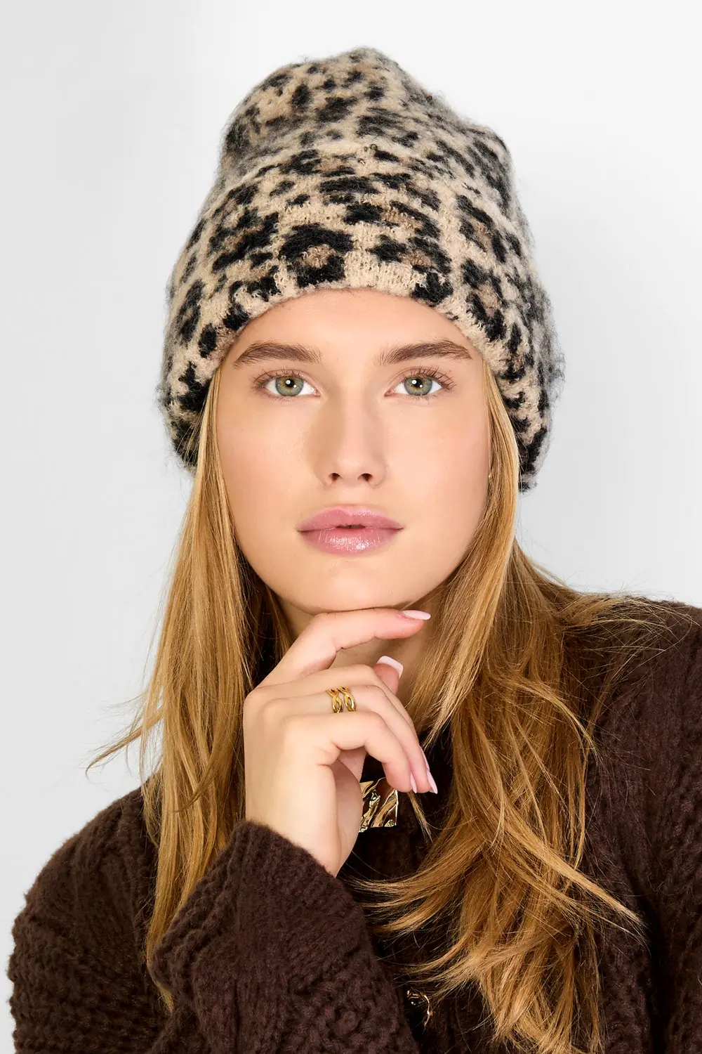 BEANIE LEOPARD