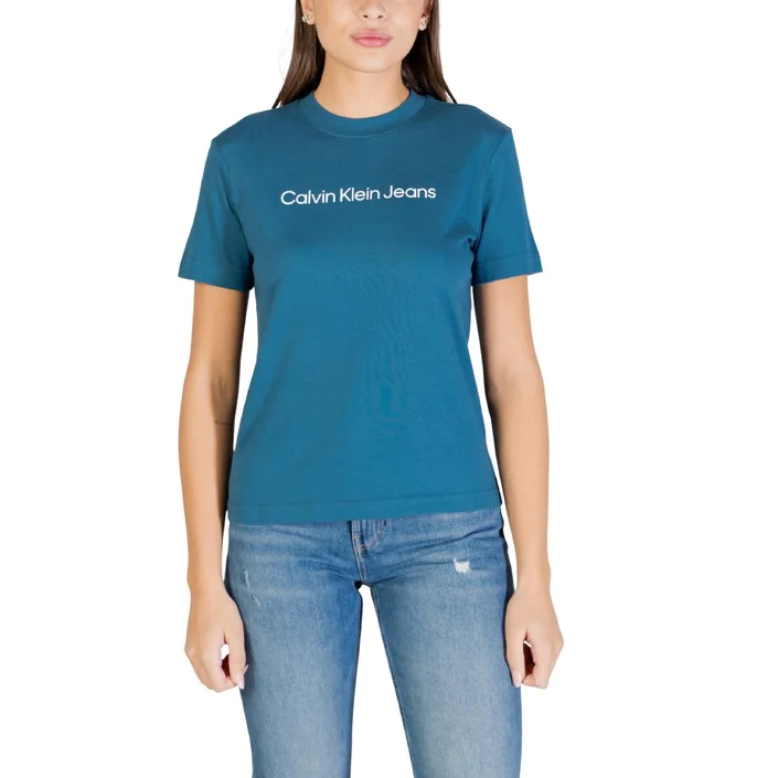 CK T-SHIRT TEAL